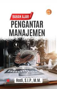 Image of BAHAN AJAR PENGANTAR MANAJEMEN