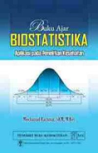 Buku Ajar Biostatistika = aplikasi pada penelitian kesehatan