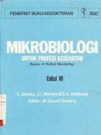 Image of mikrobiologi untuk profesi kesehatan ed 16