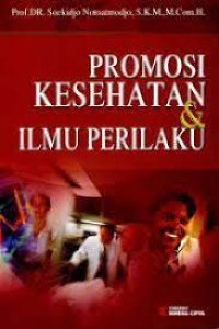 promosi kesehatan dan ilmu perilaku